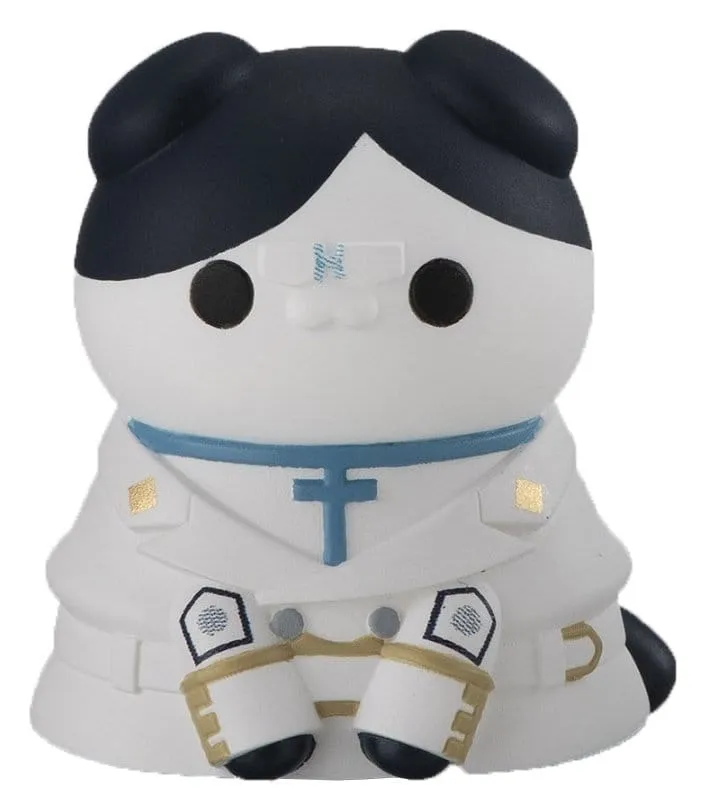 Bleach Mega Cat Project Minifigures 3 cm Thousand-Year Blood War Bleach Nyan Blind Box Display (8) (Repeat)